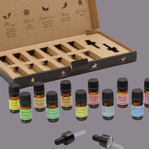 Naturreine Winterdüfte im Aroma Duftset