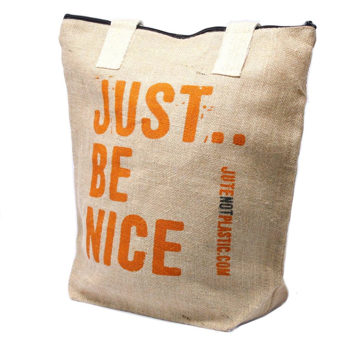 Wal Jute Einkaufstasche, nachhaltig & robust